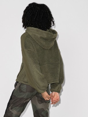 Holden Cropped Sherpa Hoodie