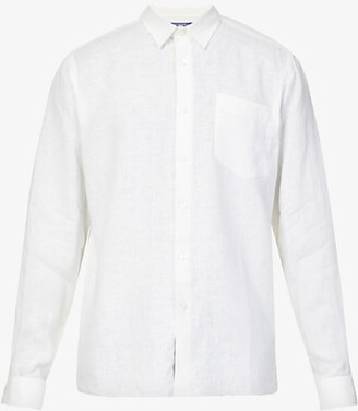 Vilebrequin Caroubis regular-fit linen shirt