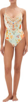 Thumbnail for your product : Camilla Talk The Walk Tie-Back V-Neck One-Piece Swimsuit