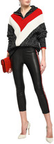 Thumbnail for your product : Sprwmn Cropped Leather Leggings