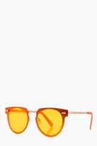 Thumbnail for your product : boohoo Freya Mirrored Retro Sunglasses