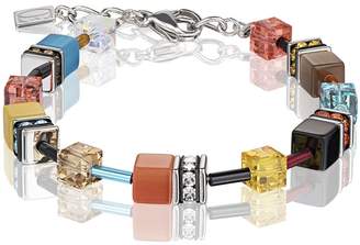Coeur de Lion Geo Cube Halcyon Multi-coloured Bracelet 2838/30-1563