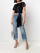 Thumbnail for your product : Alice McCall Orchid sequinned cropped T-shirt