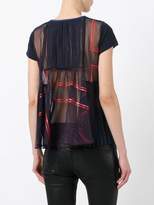 Thumbnail for your product : Sacai chiffon panelled top