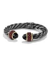 Thumbnail for your product : David Yurman Bracelet with Black Onyx, Garnet and 18k Gold