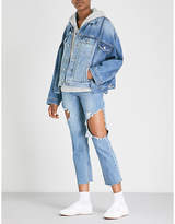 Thumbnail for your product : Sjyp Double detail denim jacket
