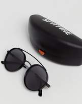Thumbnail for your product : Spitfire round sunglasses in black