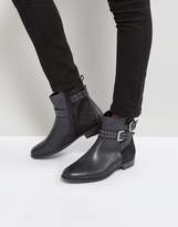 Thumbnail for your product : Rule London Stud Strap Flat Leather Boot
