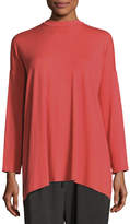 Thumbnail for your product : Eileen Fisher Mock-Neck Jersey Tunic