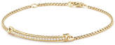 Thumbnail for your product : David Yurman Petite Pave Diamond Station Bracelet in 18k Yellow Gold