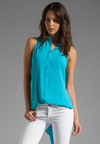 Thumbnail for your product : Eight Sixty Hi Lo Button Down Tank
