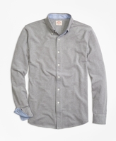 Thumbnail for your product : Brooks Brothers Oxford Knit Button-Down Shirt