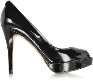 Michael Kors York Black Patent Leather Platform Shoe