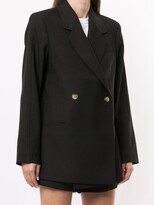 Thumbnail for your product : Anine Bing Kaia double-breasted blazer