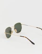 Thumbnail for your product : Ray-Ban 0RB3548N hexagonal sunglasses