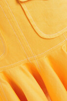 Thumbnail for your product : Zimmermann Ruffled Linen Mini Skirt