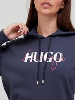 Thumbnail for your product : HUGO BOSS Logo Pullover Hoodie - Navy