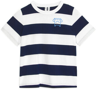 Arket Block-Striped T-Shirt