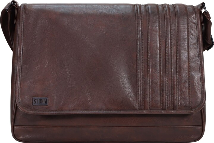 Storm Atlas Panelled Messenger Brown