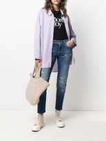 Thumbnail for your product : Closed Cropped Distressed Skinny Jeans