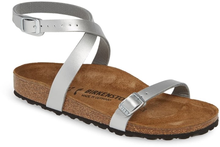 birkenstock sandals with ankle strap