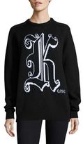 Thumbnail for your product : Christopher Kane Kane Wool Crewneck Sweater