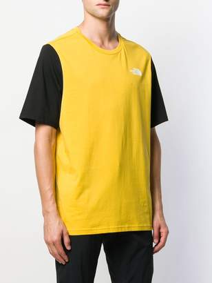 The North Face two-tone logo t-shirt