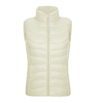 Vedem Women's Ultra Light Down Vest Coat Stand Collar Waistcoat Gilet Coat (XL, )