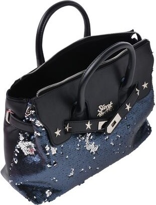 トートバッグ SECRET PON-PON Woman Tote bags Black QUINY STRAW LARGE BLACK Secret Pon-pon Tote bags for Women | Online Sale up to 35