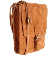 Thumbnail for your product : ASOS Suede Tooled Satchel Bag