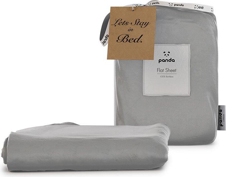 Panda London Panda 100 Bamboo Flat Sheet ShopStyle