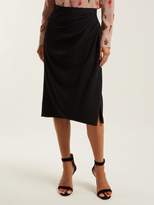 Thumbnail for your product : Altuzarra Crane Satin Pencil Skirt - Womens - Black