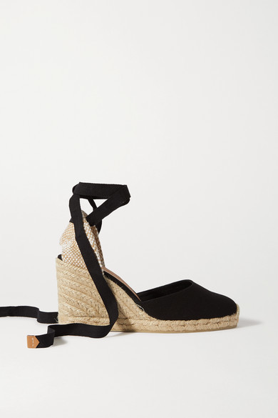 carina 80 canvas wedge espadrilles