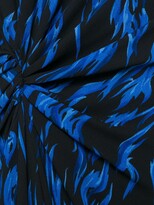 Thumbnail for your product : Saint Laurent Printed Asymmetric Dress