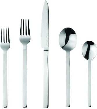 Mepra 20 Pcs Set Stile With Steak Knife Stainless Steel