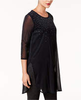Thumbnail for your product : Alfani Embellished Tunic, Created for Macy's