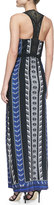 Thumbnail for your product : Twelfth St. By Cynthia Vincent Leather Racerback Maxi Dress
