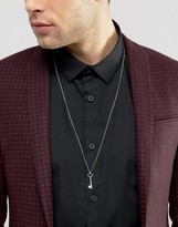 Thumbnail for your product : Simon Carter Key Pendant Necklace Exclusive To ASOS