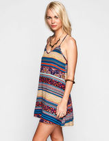 Thumbnail for your product : Full Tilt Boho Print T-Back Slip Dress