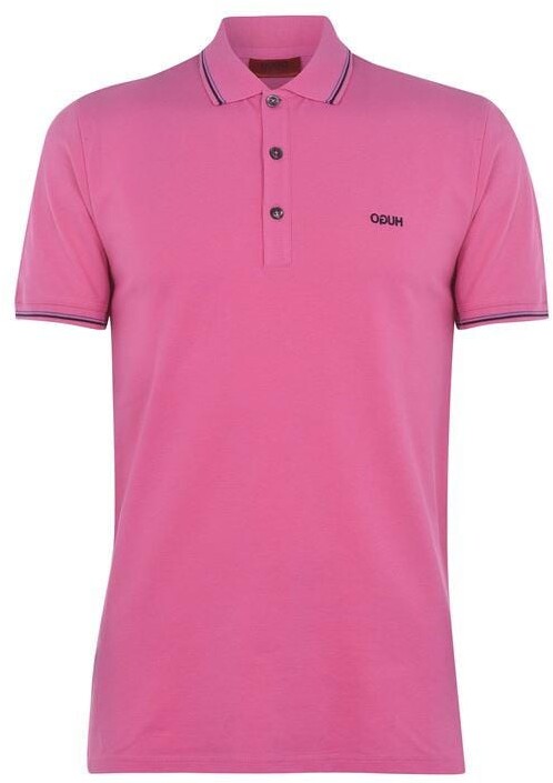 HUGO BOSS Pink Polo Shirts For Men 