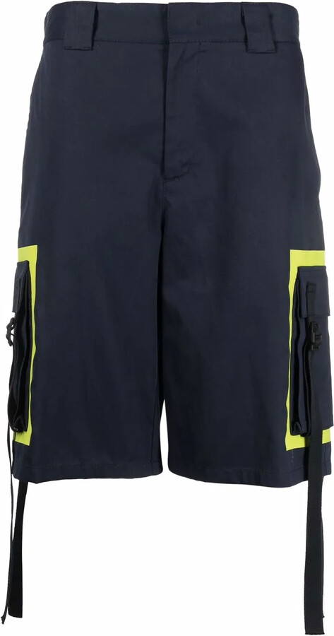 MSGM Tassel-Detail Knee-Length Shorts