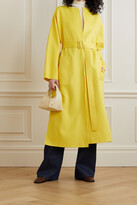 Thumbnail for your product : Loro Piana Emilien Belted Cashmere Coat - Yellow