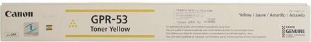Canon GPR-53 Original Toner Cartridge - Yellow - Laser - 19000 Pages - 1 Each
