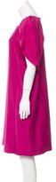 Thumbnail for your product : Fendi Silk Knee-Length Dress