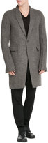Thumbnail for your product : Rick Owens Coat with Virgin Wool and Mohair