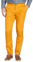 Thumbnail for your product : Etro orange cotton straight leg pants