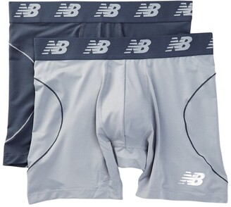 Pack of 2 New Balance Men's Premium Performance 3 Trunk Underwear