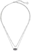Thumbnail for your product : Kendra Scott Elisa Multi-Strand Necklace, Gray, Rose Gold or Gold