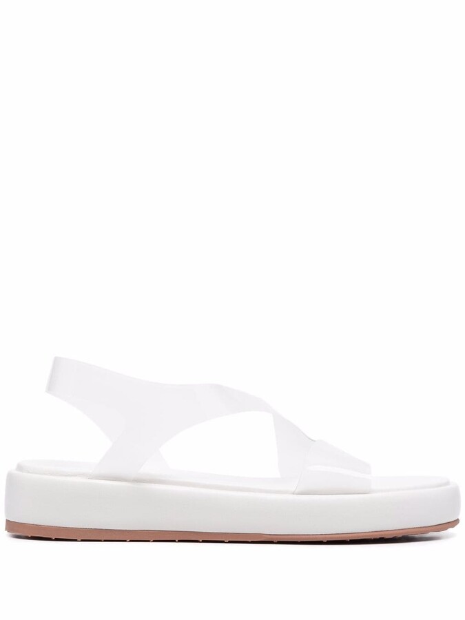 Gianvito Rossi White Women's Sandals | Shop the world's largest 