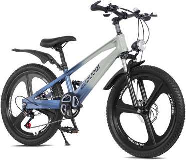 godohome FKZNPJ 20 Inch Kids Mountain Bike, 7-Speed Youth Bicycle with Magnesium Alloy Frame - Lightweight Kids Bike for Boys and Girls Ages 8-12